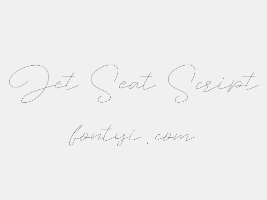 Jet Seat Script
