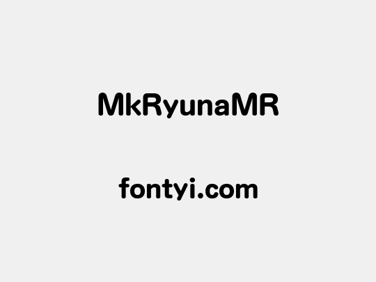 MkRyunaMR