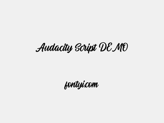 Audacity Script DEMO