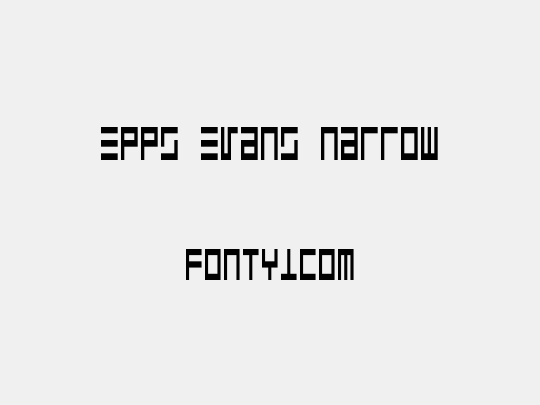 Epps Evans Narrow