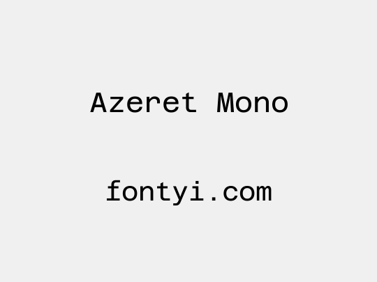 Azeret Mono