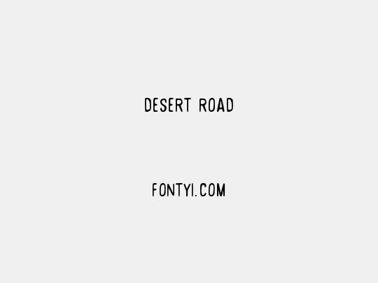 Desert Road
