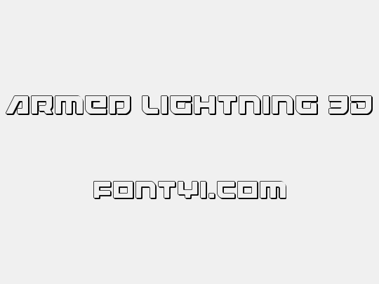 Armed Lightning 3D
