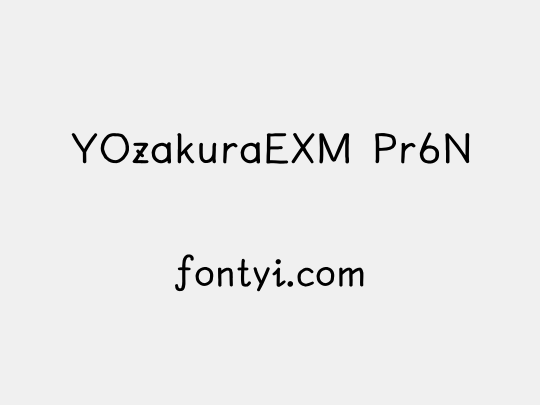 YOzakuraEXM Pr6N
