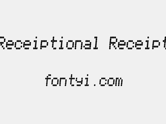 Receiptional Receipt