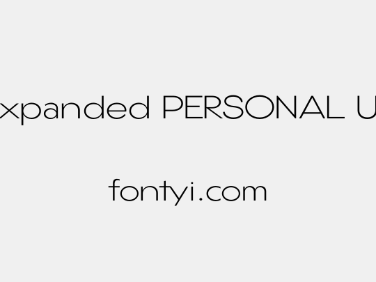 Gonzi Expanded PERSONAL USE Light