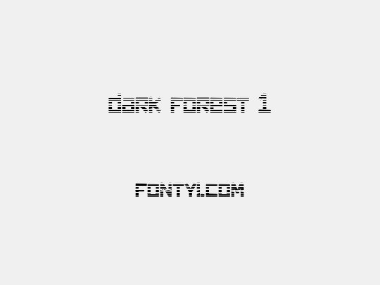 dark forest 1