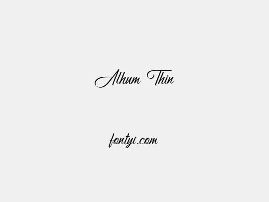 Athum Thin