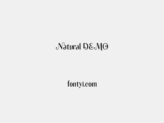 Natural DEMO