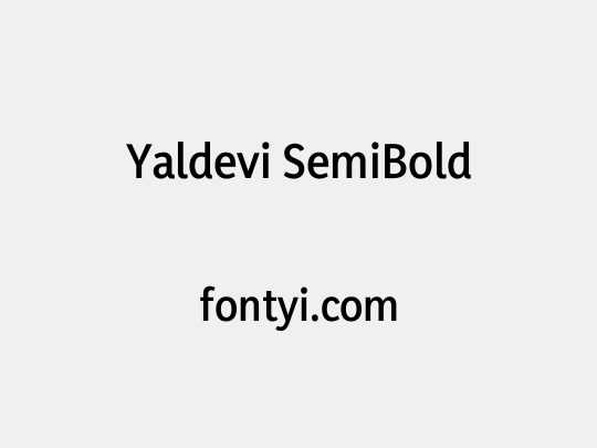 Yaldevi SemiBold