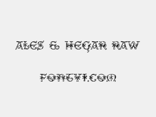 Ales & Hegar Raw