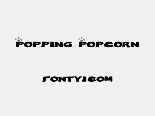 Popping Popcorn