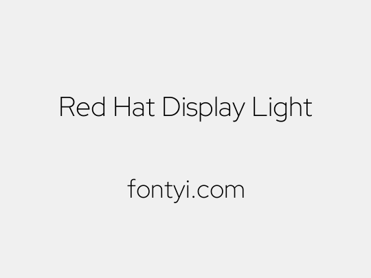 Red Hat Display Light