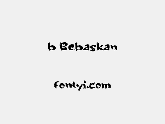 b Bebaskan