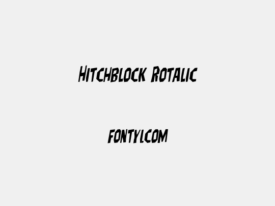 Hitchblock Rotalic