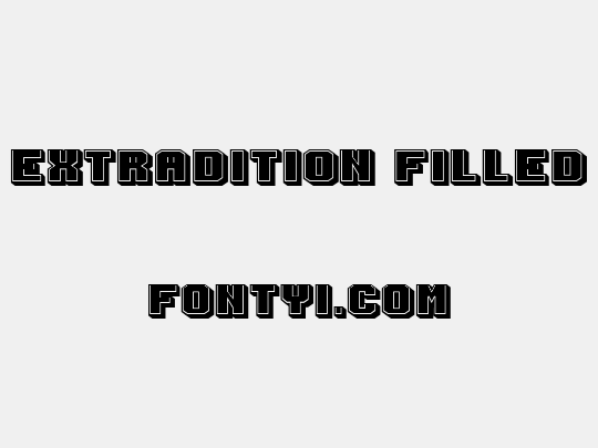 Extradition Filled