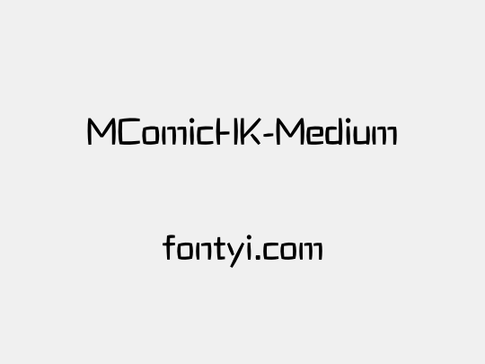 MComicHK-Medium