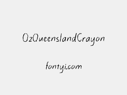 OzQueenslandCrayon