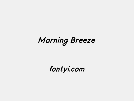 Morning Breeze