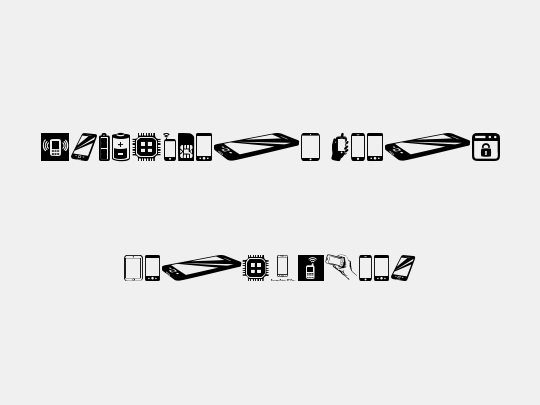 Smartphone Icons