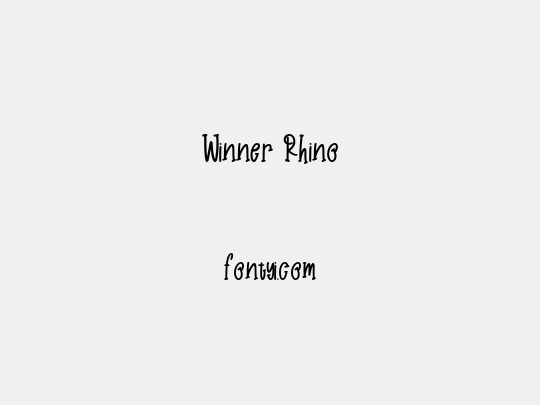 Winner Rhino