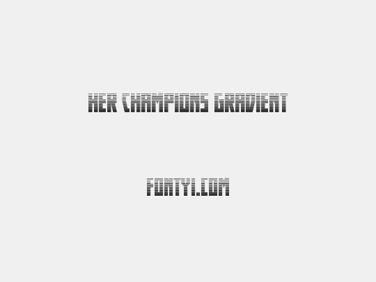 Her Champions Gradient