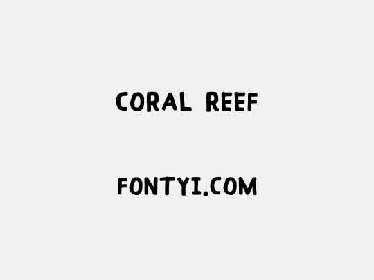 Coral Reef