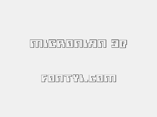 Micronian 3D