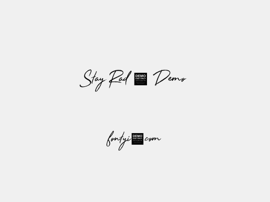 Stay Rad - Demo