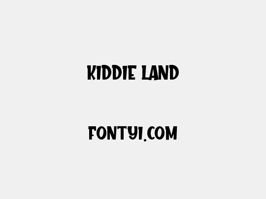 Kiddie Land