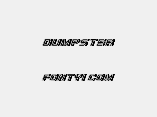 Dumpster
