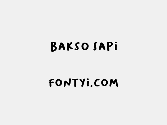 Bakso Sapi