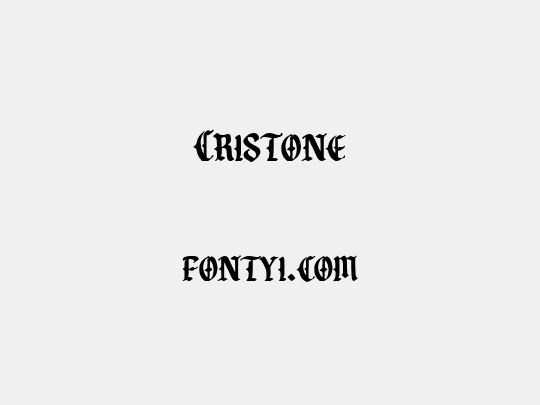 Cristone