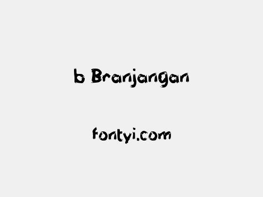 b Branjangan