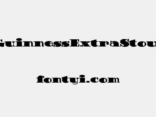 GuinnessExtraStout