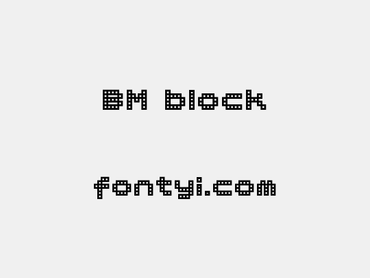 BM block