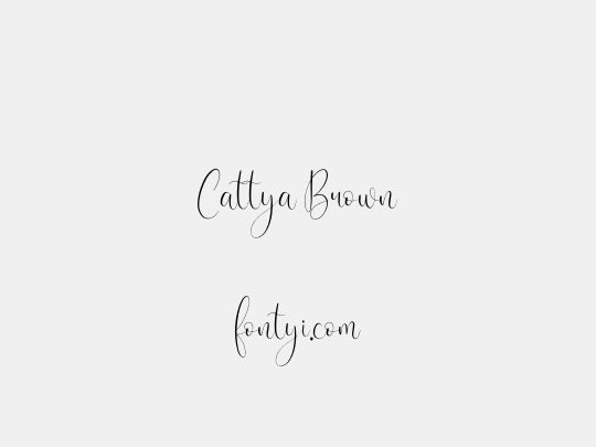 Cattya Brown