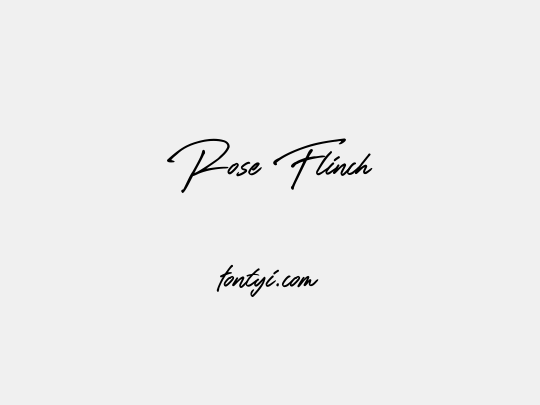 Rose Flinch