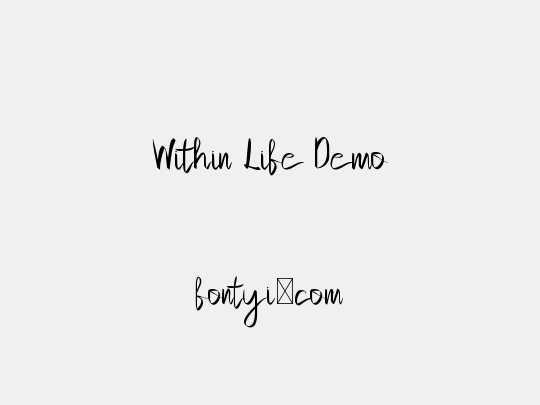 Within Life Demo