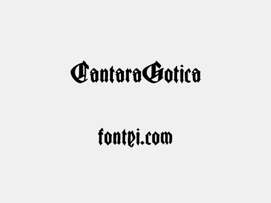CantaraGotica