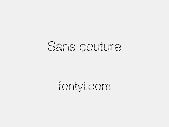 Sans couture