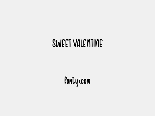 SWEET VALENTINE