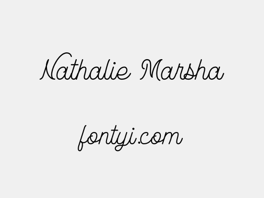 Nathalie Marsha