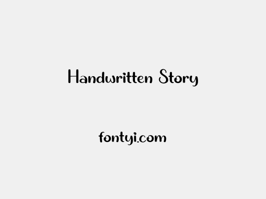 Handwritten Story