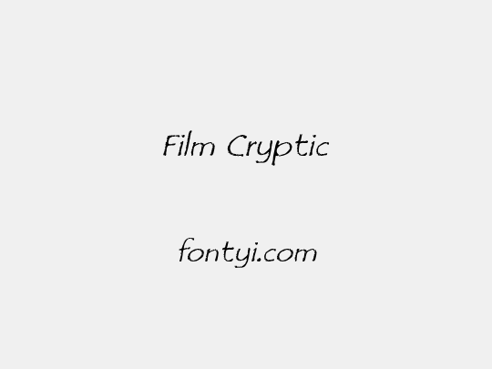 Film Cryptic