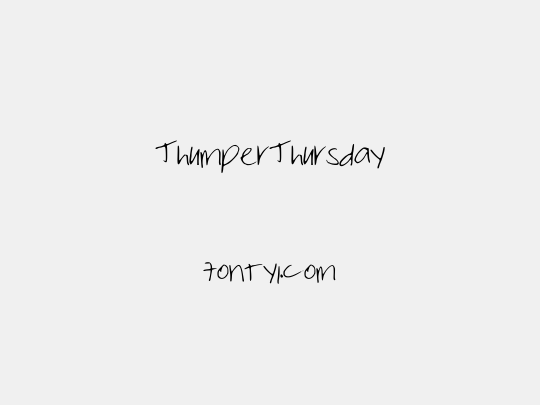 ThumperThursday