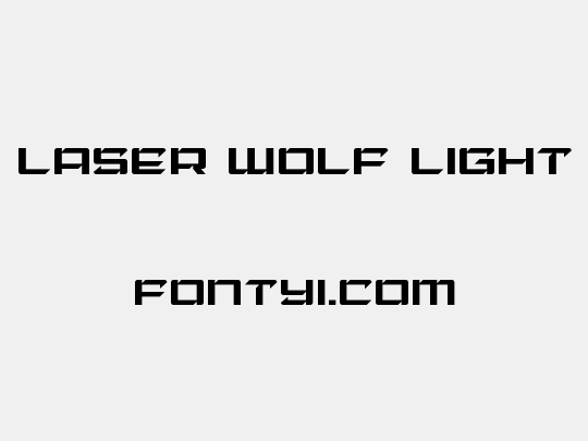 Laser Wolf Light