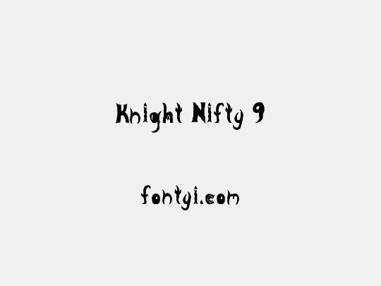Knight Nifty 9