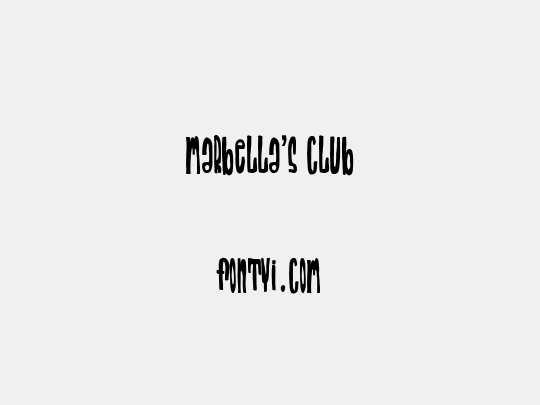 Marbella's Club