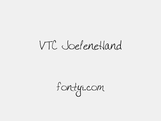VTC JoeleneHand